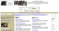 Desktop Screenshot of blacksheepancestors.com